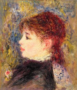 Margot feje, 1878-79 körül alkotó: Pierre Auguste Renoir